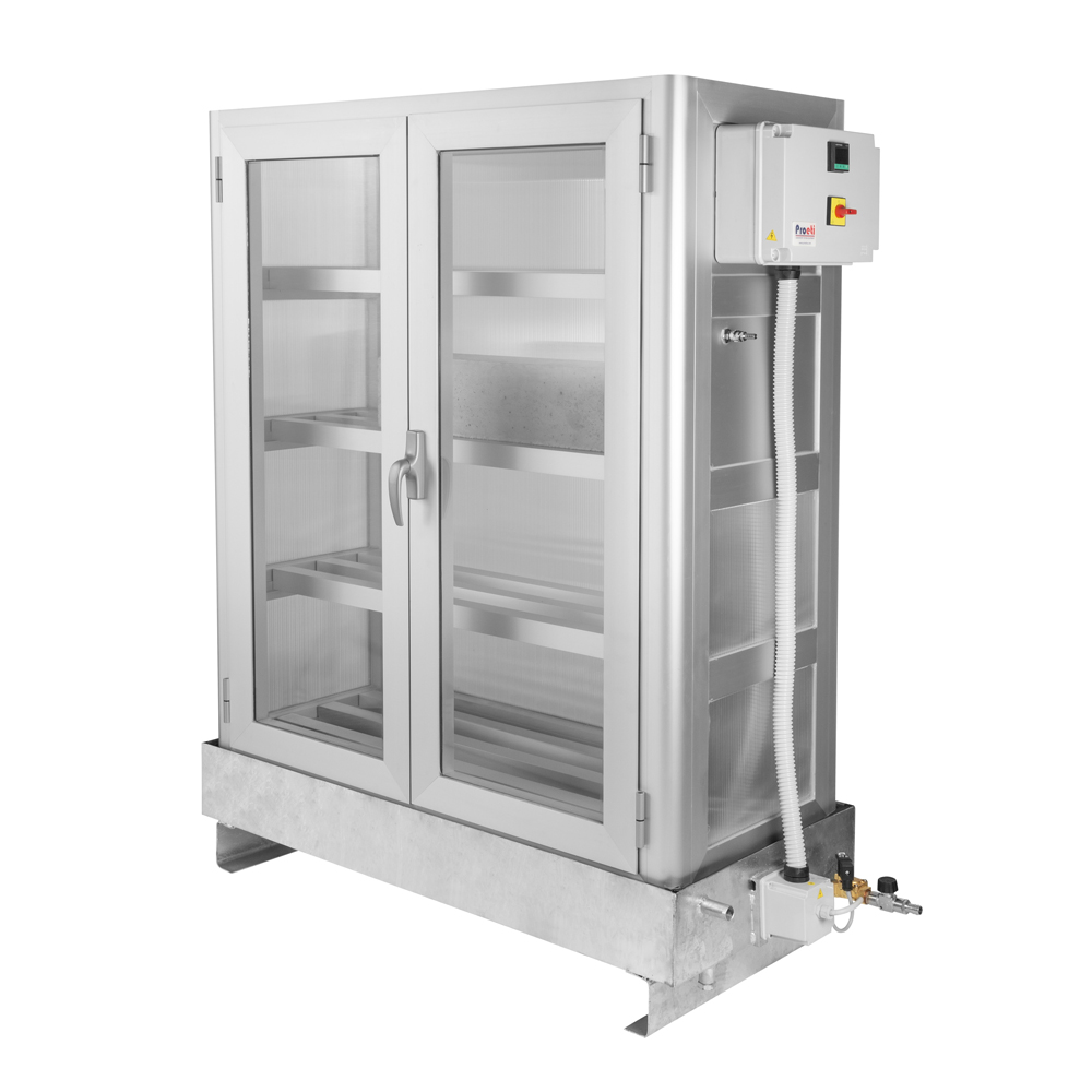 Large capacity curing cabinet