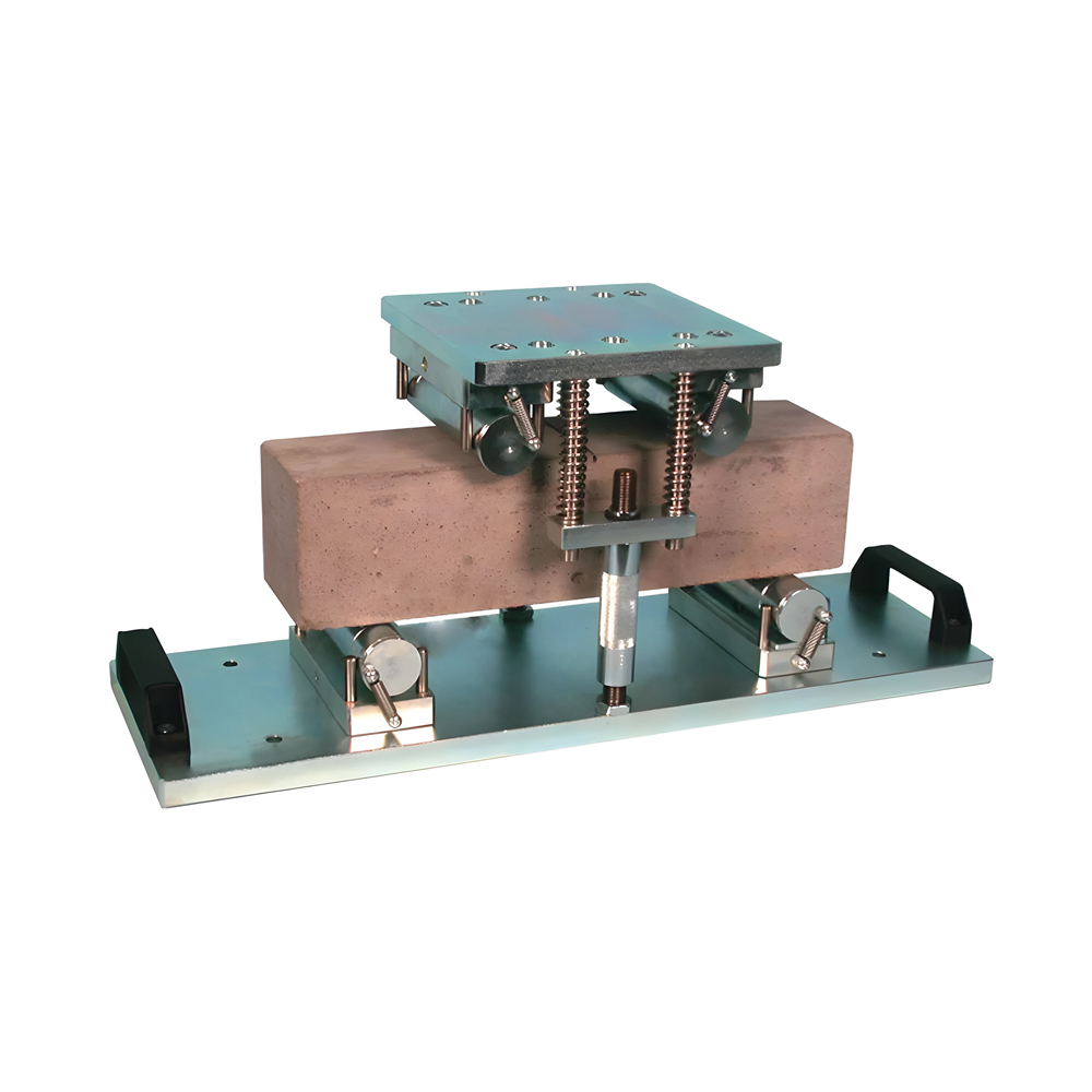 Flexural device for two points and centre point test on concrete beams  100x100x400-500 mm and 150x150x600-750 mm