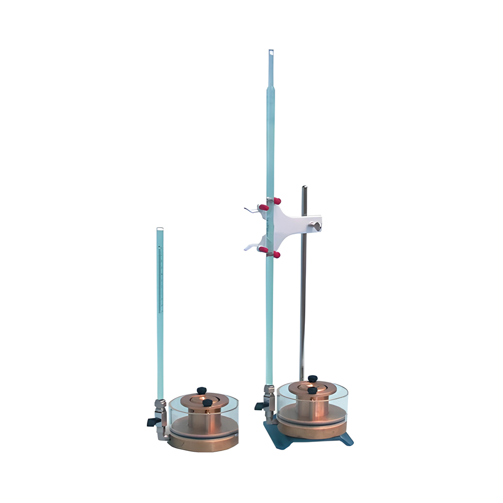 Stand and burette for permability tests