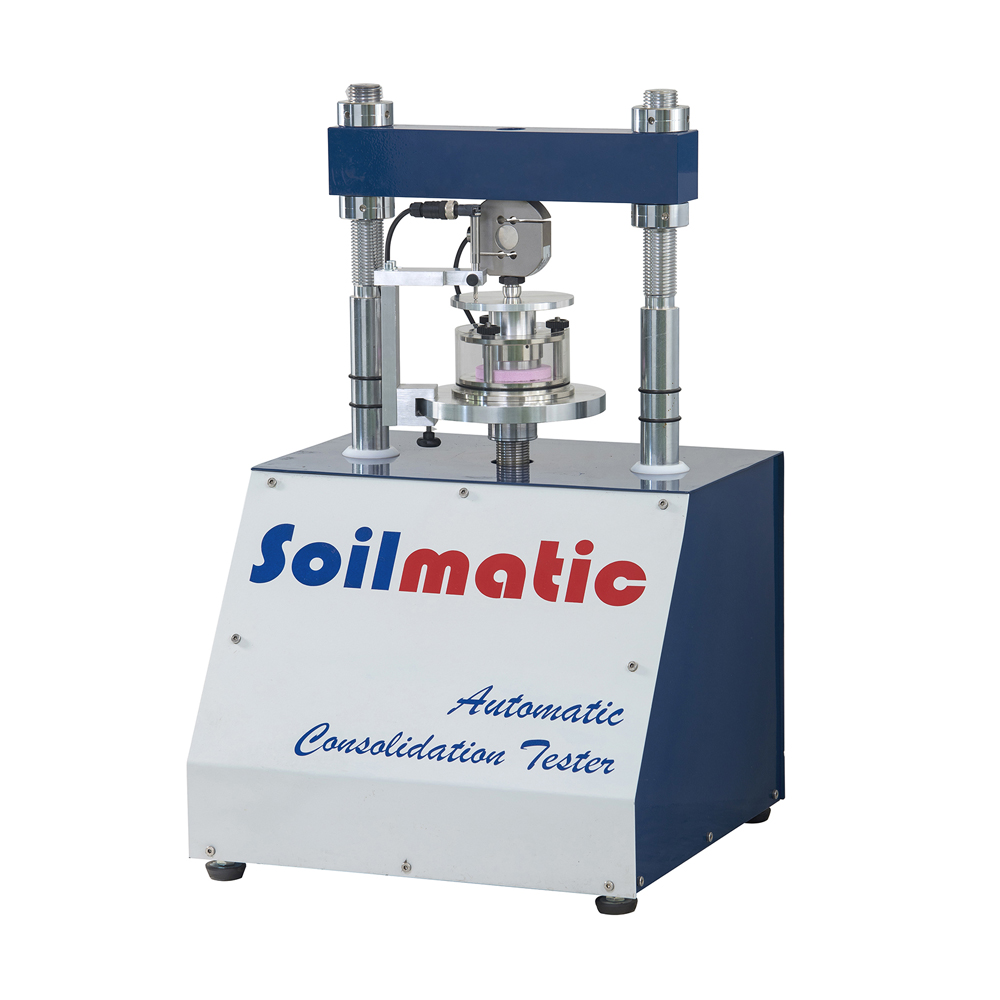 High capacity soilmatic oedometer