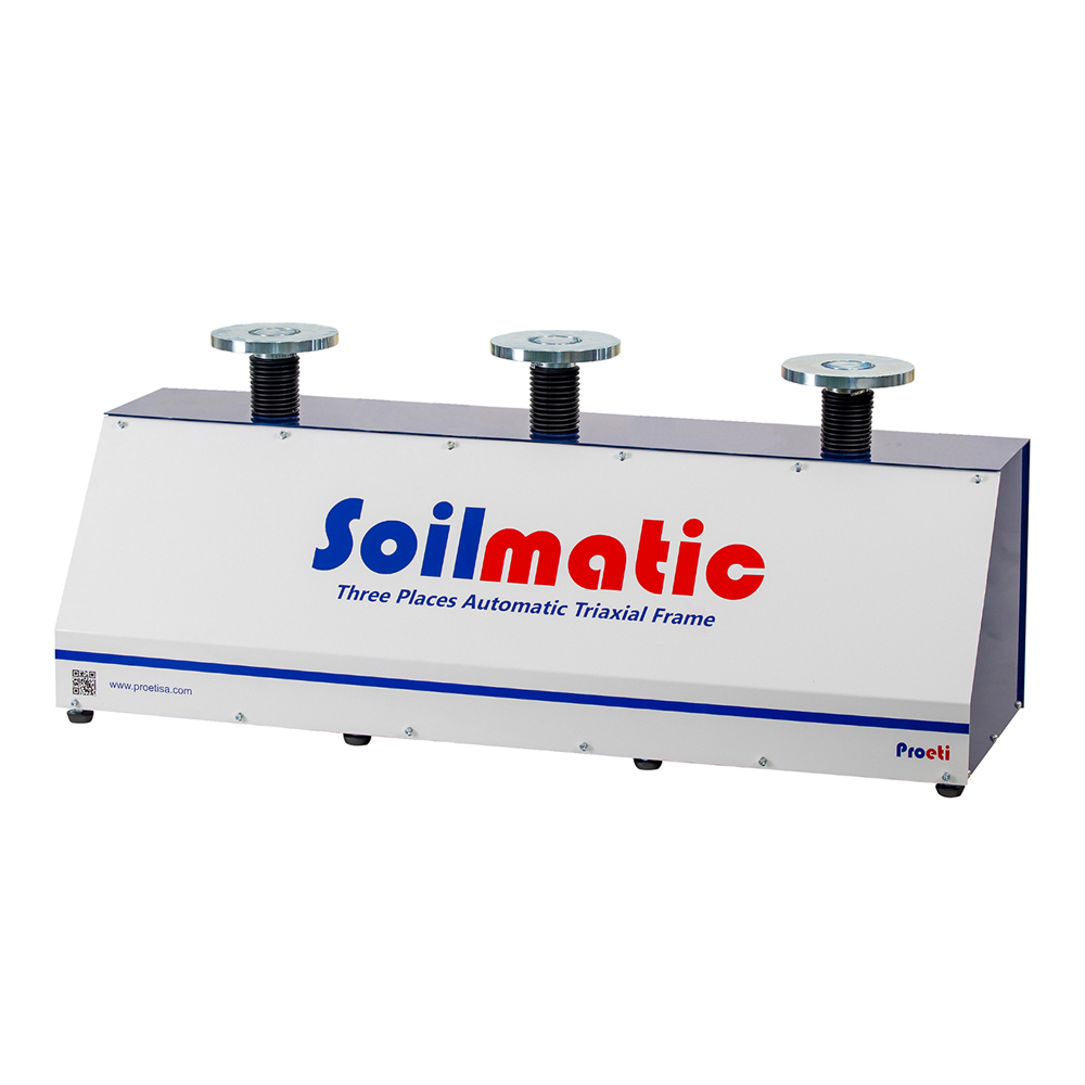 Soilmatic 3-frames testing machineS